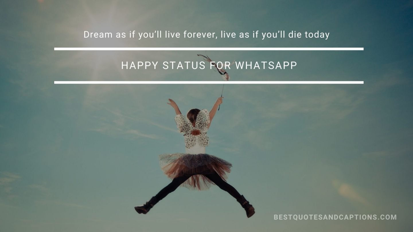 Happy status for WhatsApp 250+ of the best happy status in English