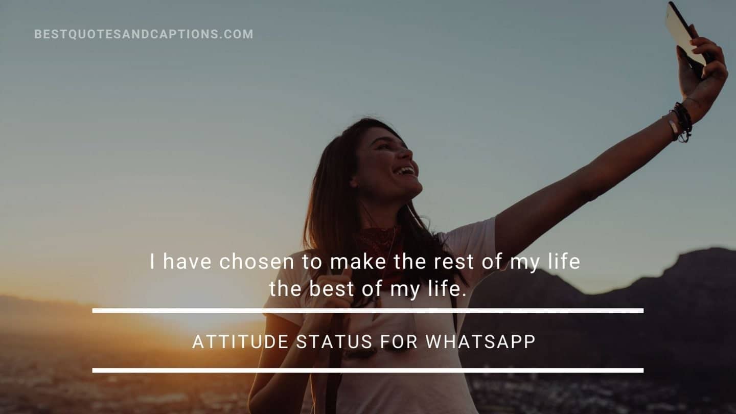 Attitude Status For Whatsapp 350 Of The Best Attitude Status In English