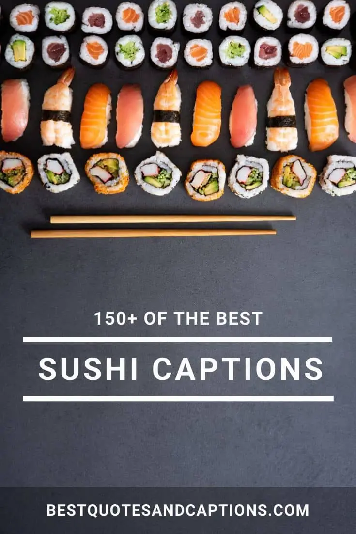 Sushi captions for Instagram | 150+ ‘crabtivating’ sushi quotes