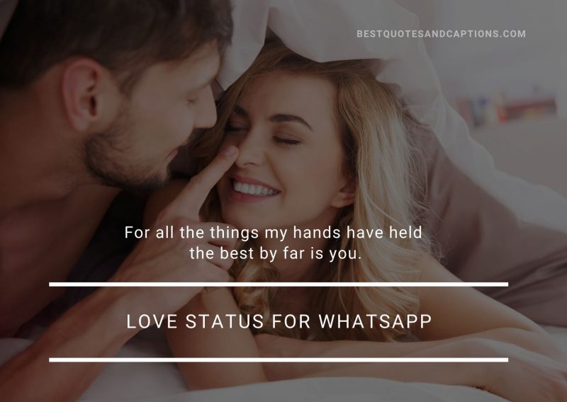 Love Status for WhatsApp 350+ of the best Love Status in English
